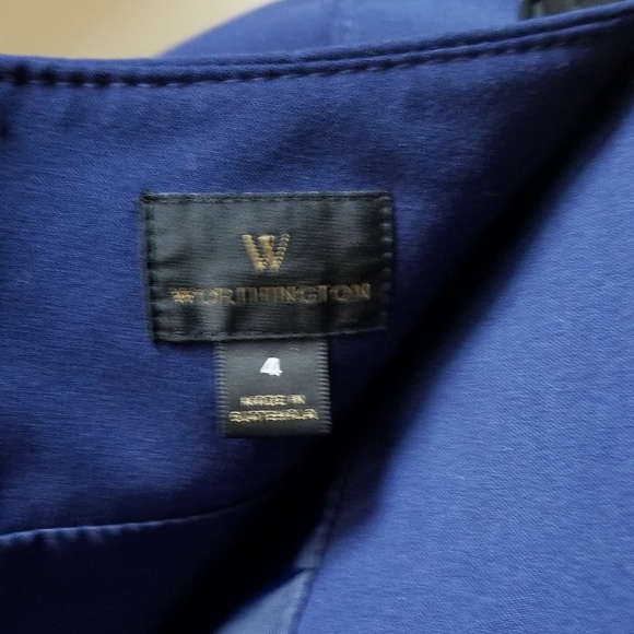 Liz Claiborne Faux Wrap Blouse (work set) - Picture 8 of 8